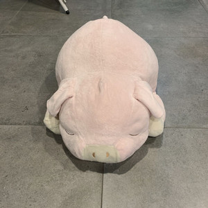 카리노 피기 쿠션 잠자는 돼지 인형 이미지