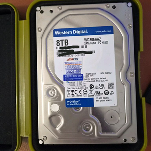 wd hdd 하드디스크 8tb 국내정품 이미지