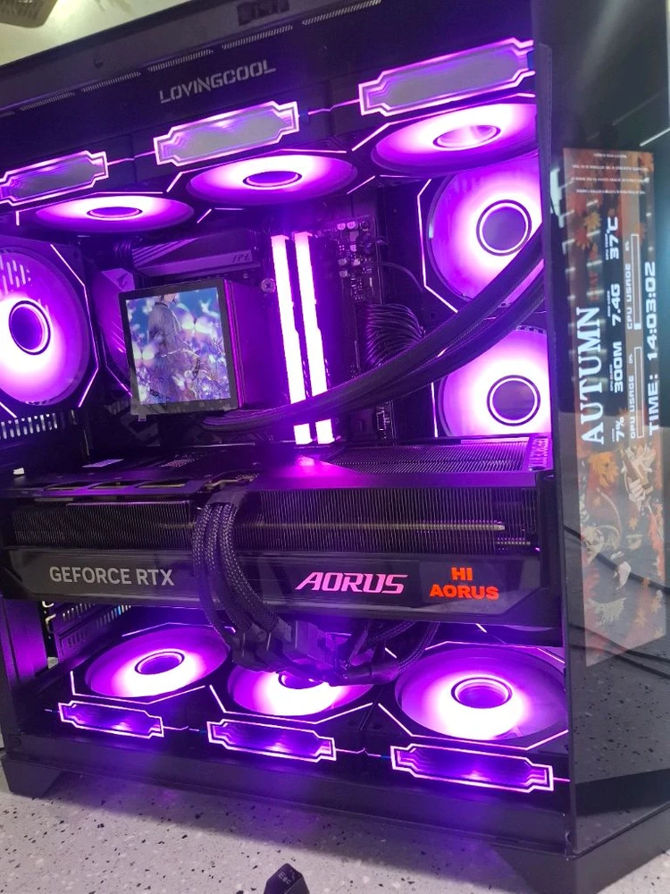 9800x3d , ssd 2tb, 32g , 5080 aorus master 이미지