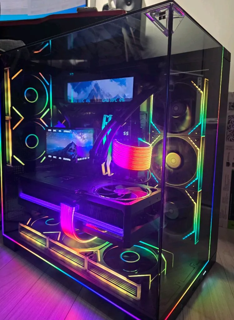 라이젠9 9950x3d 96gb x870e rtx5090 아스트랄 신품pc 급매 이미지