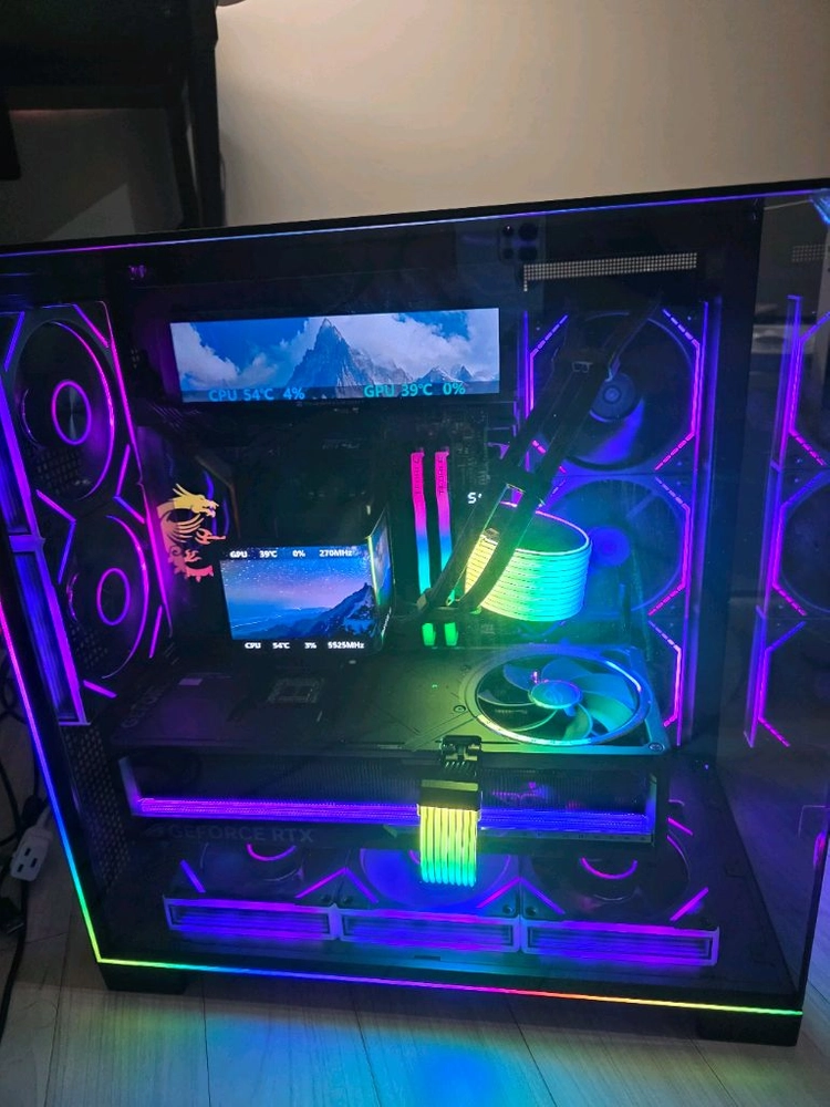 라이젠9 9950x3d 96gb x870e rtx5090 아스트랄 신품pc 급매 이미지