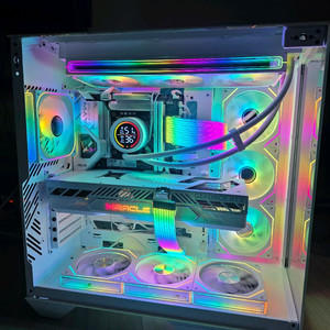 울트라7 265K RTX5080 고사양 화이트Pc 이미지