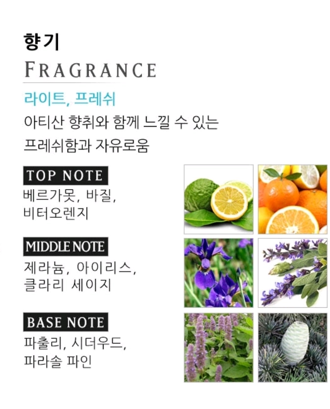 존바바토스 아티산 블루 오드뚜왈렛 125ml 이미지
