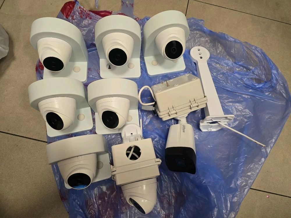 CCTV 카메라 세트 이미지