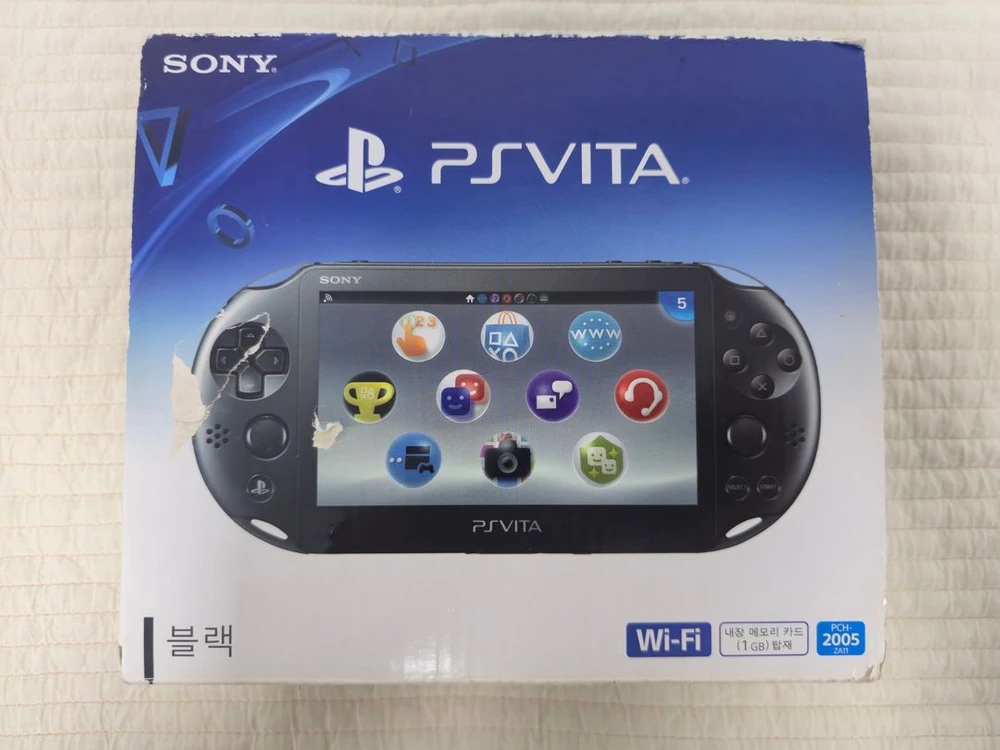 PS Vita PCH-2005 WiFi, PS VITA 64GB 메모리카드, 게임타이틀 3종 이미지