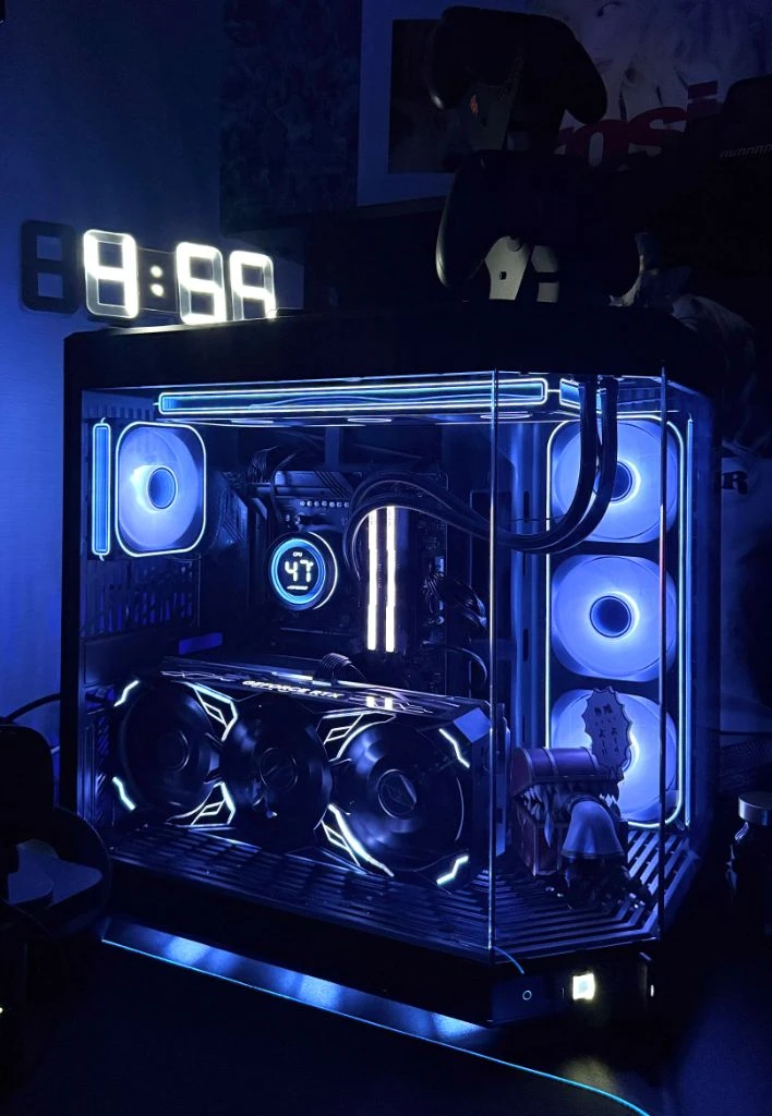 7800x3d/4080super 초고사양감성어항본체 이미지