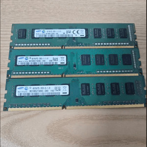 삼성전자 DDR3 4GB 3개,ddr4 8g 1개 이미지