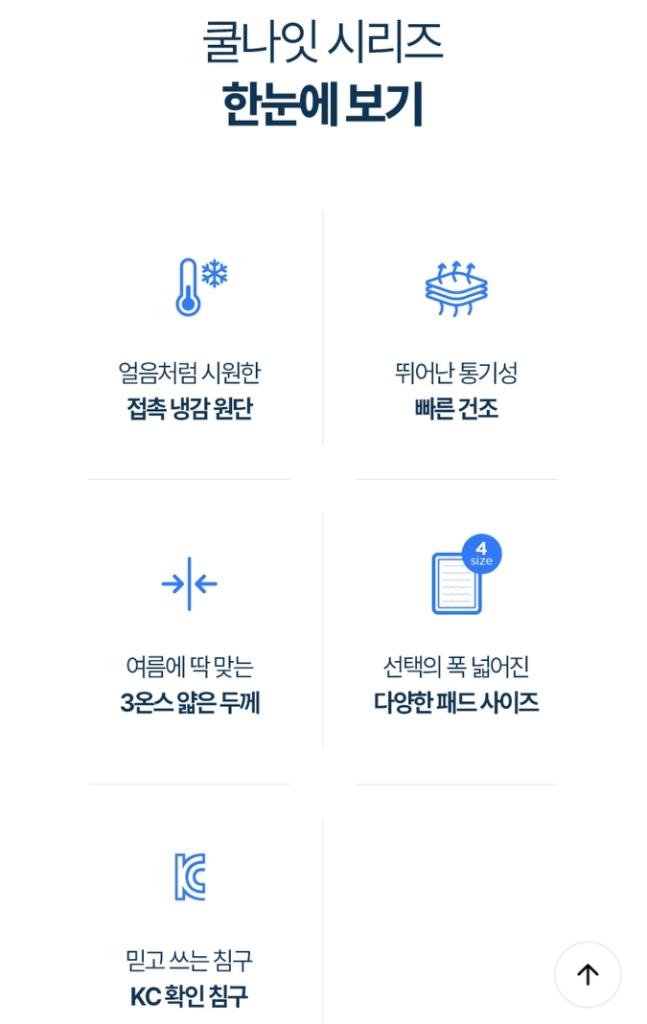 모던하우스 ON 3도씨 쿨나잇 냉감 미니 솜이불 이미지