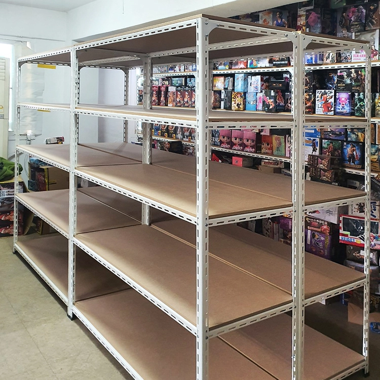 420 경량앵글 MDF12mm 창고 공장 베란다 앵글선반 경량랙 철제선반 이미지