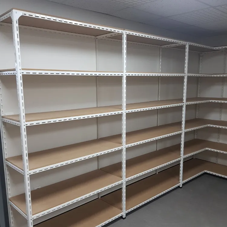 420 경량앵글 MDF12mm 창고 공장 베란다 앵글선반 경량랙 철제선반 이미지