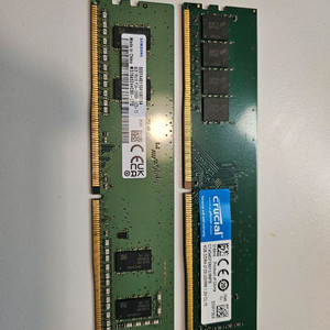 삼성 / Crucial DDR4 4GB+4GB 이미지