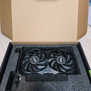 MSI RTX4060Ti 8GB 벤투스 그래픽카드 풀박스 정상작동 상태좋음 이미지