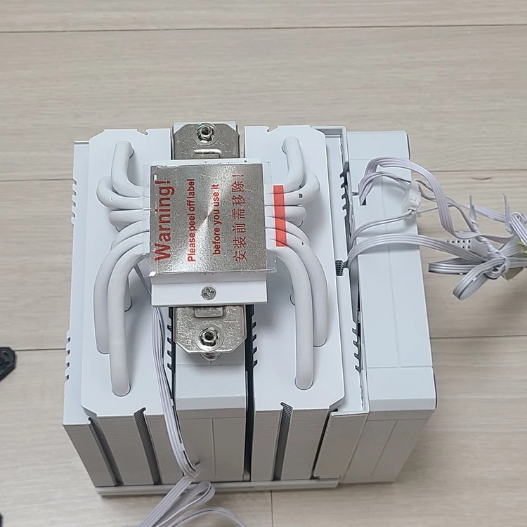 SNOWMAN AX660 PRO-ARGB 뚜까리6 공랭쿨러 화이트 이미지