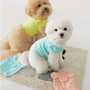 새상품 원오브어스) 강아지옷 여름나시 고양이 반려견 크롭티셔츠 2XL 이미지
