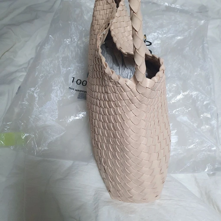 드래곤 디퓨전 산타마리아 8700 내추럴 베이지 토트백 숄더백 이미지