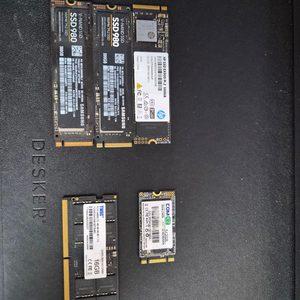 삼성 980 ssd , hd ssd , com ez ssd , ddr5 16g 노트북램 이미지