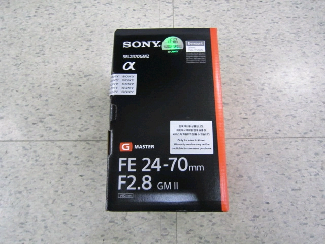 소니24-70GM2소니2470GM2금계륵2소니70-200GM2소니70200GM2 소니16-35GM2소니1635GM2 - 안심되는 중고거래