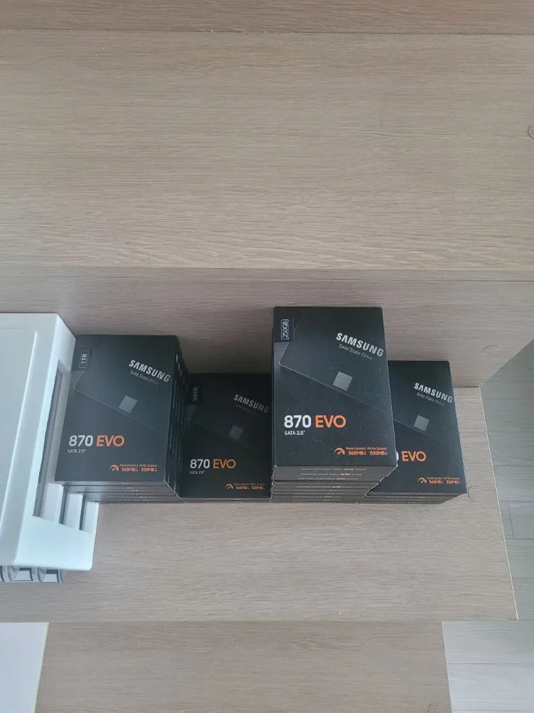 삼성정품 870 EVO SSD ( 1TB/500GB/250GB )미개봉!새상품!수량한정! 이미지
