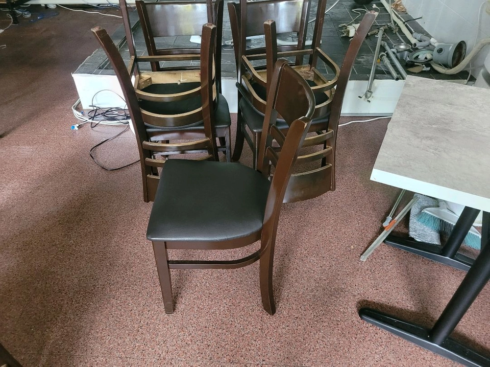 원목의자 업소용의자 식당의자 이미지