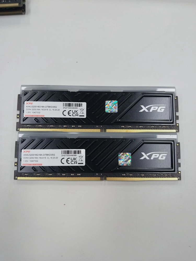 16G x2 ADATA XPG DDR4-3200 CL16 SPECTRIX D35G BLACK 이미지