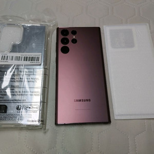 S급 ㅡ 갤럭시 S22 울트라 256GB + 새케이스,강화유리 이미지