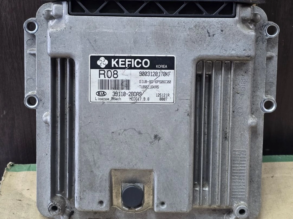 (중고) 프라이드 중고 ECU (초기화완료제품) 39110-2BDA9 / 391102BDA9 이미지
