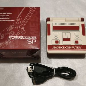 gba sp 게임보이 어드밴스sp ips개조 클래식테마 이미지