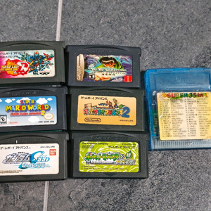 GBA 게임보이 어드밴스용 게임팩 이미지