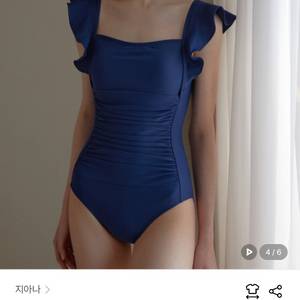 지아나 네이비 수영복 프리 이미지