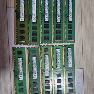 ddr3 4g 10개. ddr3 8G 1개 이미지