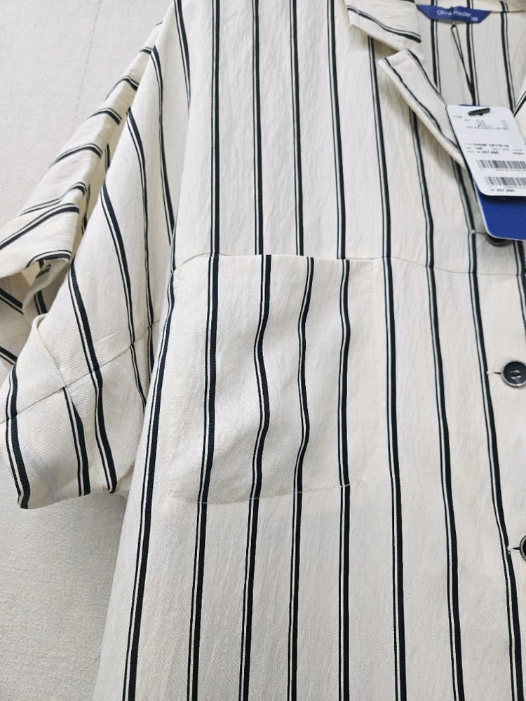 새제품 올리비아하슬러 롱셔츠원피스 100 이미지