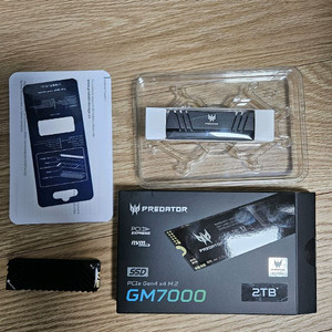 프레데터 GM7000 2TB M.2 NVMe SSD 이미지