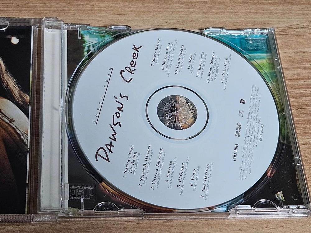 Songs From Dawson'S Creek (CD) 이미지