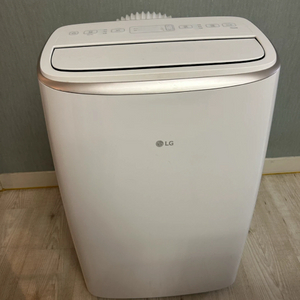 LG ThinQ 인버터 이동식 에어컨 PQ08DDWBN 리모컨 포함 이미지