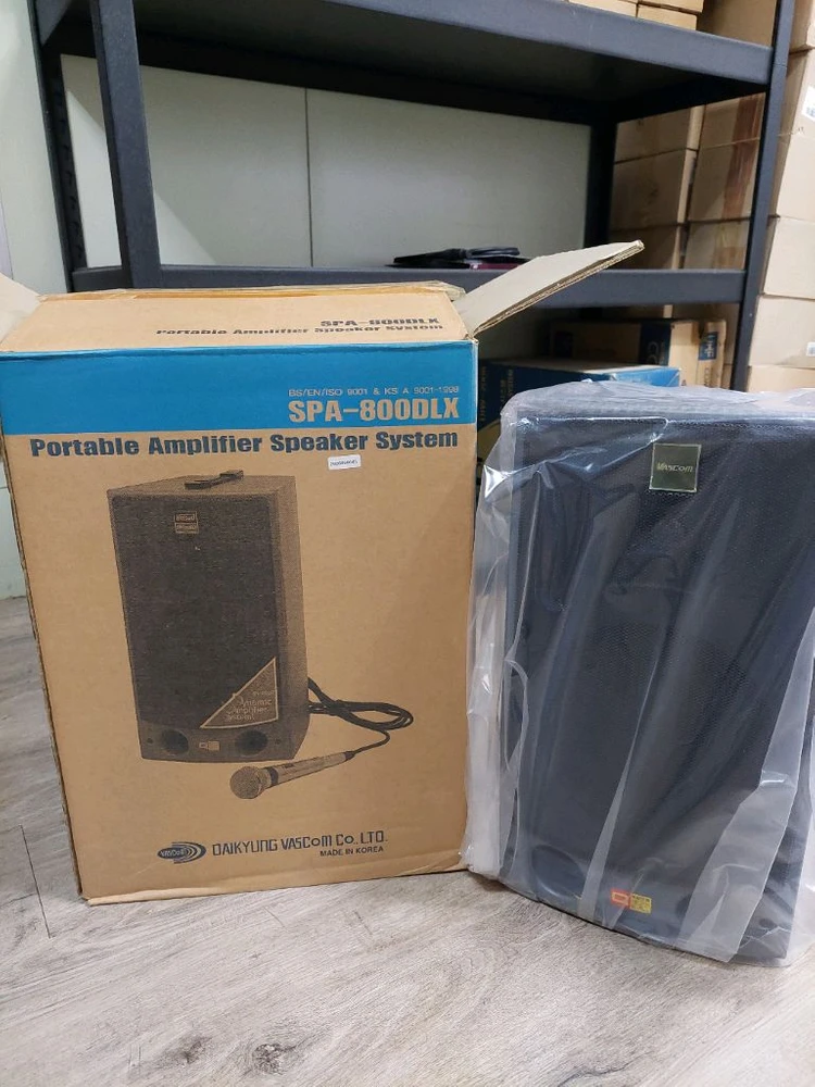 SPA-800DLX 파워드 포터블 앰프 스피커 - 안심되는 중고거래