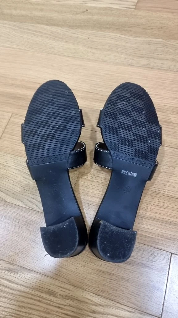여성 뮬 슬리퍼(230~235)(거의새제품) 이미지