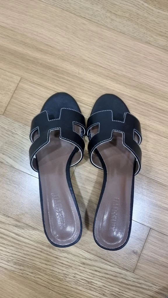여성 뮬 슬리퍼(230~235)(거의새제품) 이미지