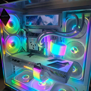 (올화이트) 라이젠7 9800X3D RTX5080 고사양본체 싸게 팝니다 이미지