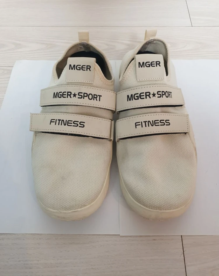 MGER Fitness 화이트 피트니스 스포츠화 (280~285) 이미지