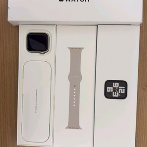 애플워치 SE2 44mm 스타라이트 셀룰러 이미지