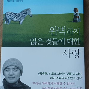 혜민 스님 완벽하지 않은 것들에 대한 사랑 책 이미지
