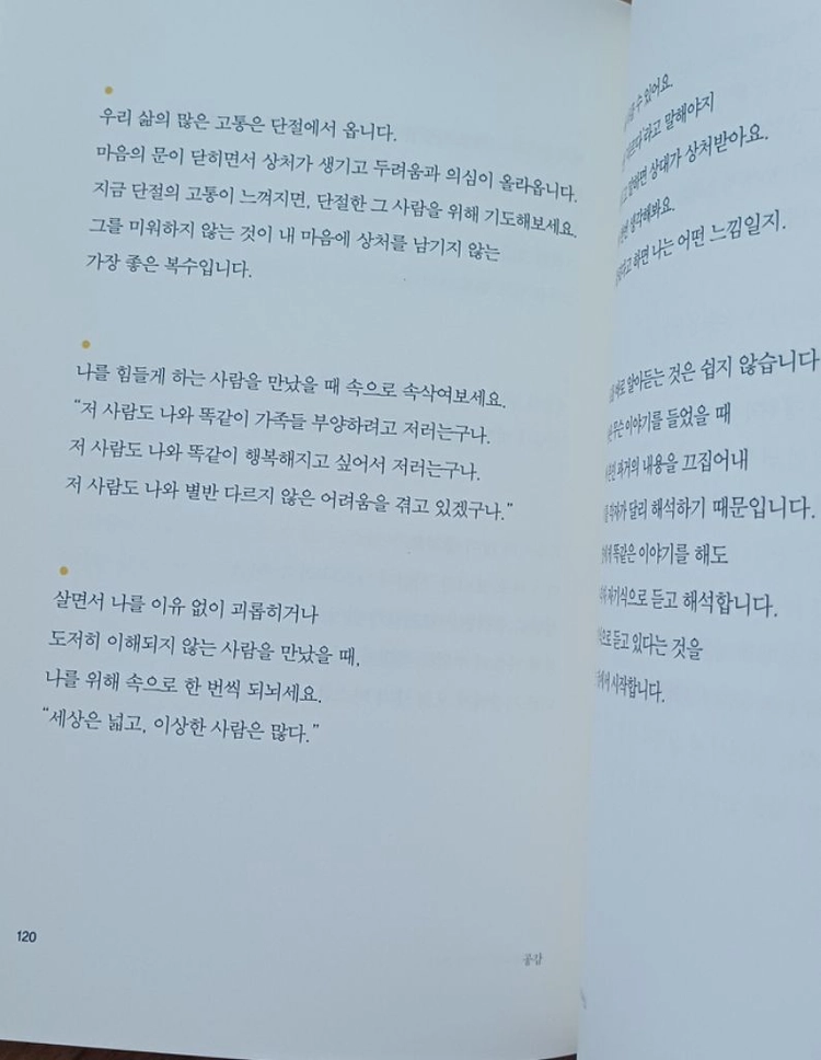 혜민 스님 완벽하지 않은 것들에 대한 사랑 책 이미지