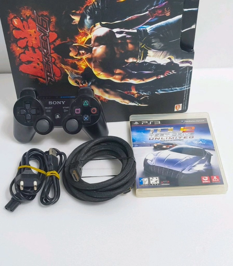 순정 플스3 PS3 슬림 CECH-3005B 차콜블랙세트 이미지