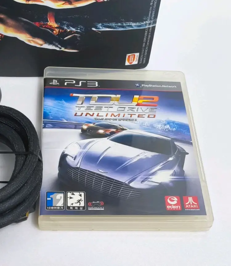 순정 플스3 PS3 슬림 CECH-3005B 차콜블랙세트 이미지