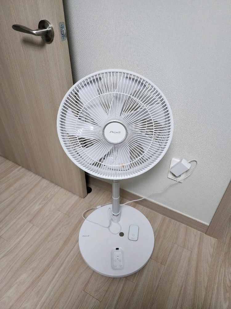신일 무선 휴대용 선풍기 이미지