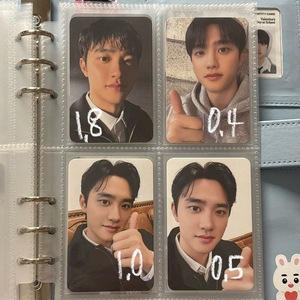 엑소 디오 도경수 포카 12주년 시즌그리팅 시그 이미지