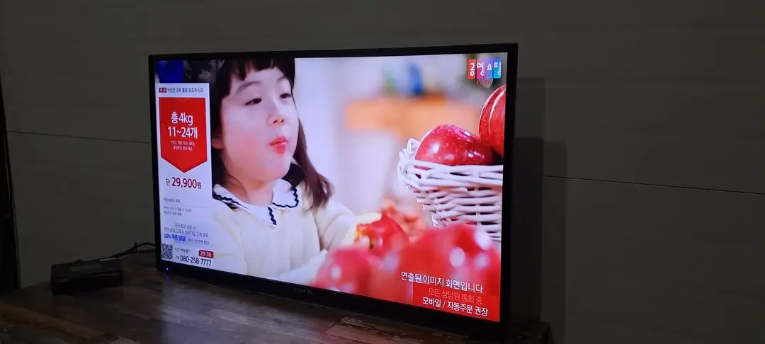 4168 와이드뷰 43인치 벽걸이 UHD TV(블랙) 이미지