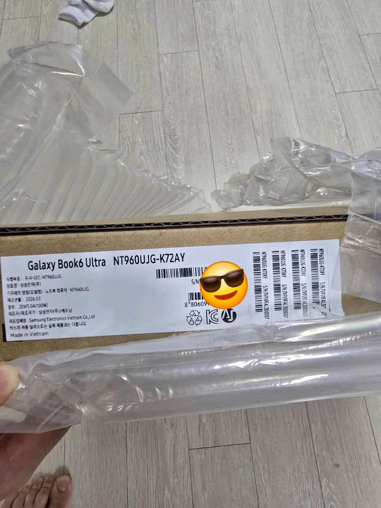 갤럭시북6 울트라 미개봉 이미지