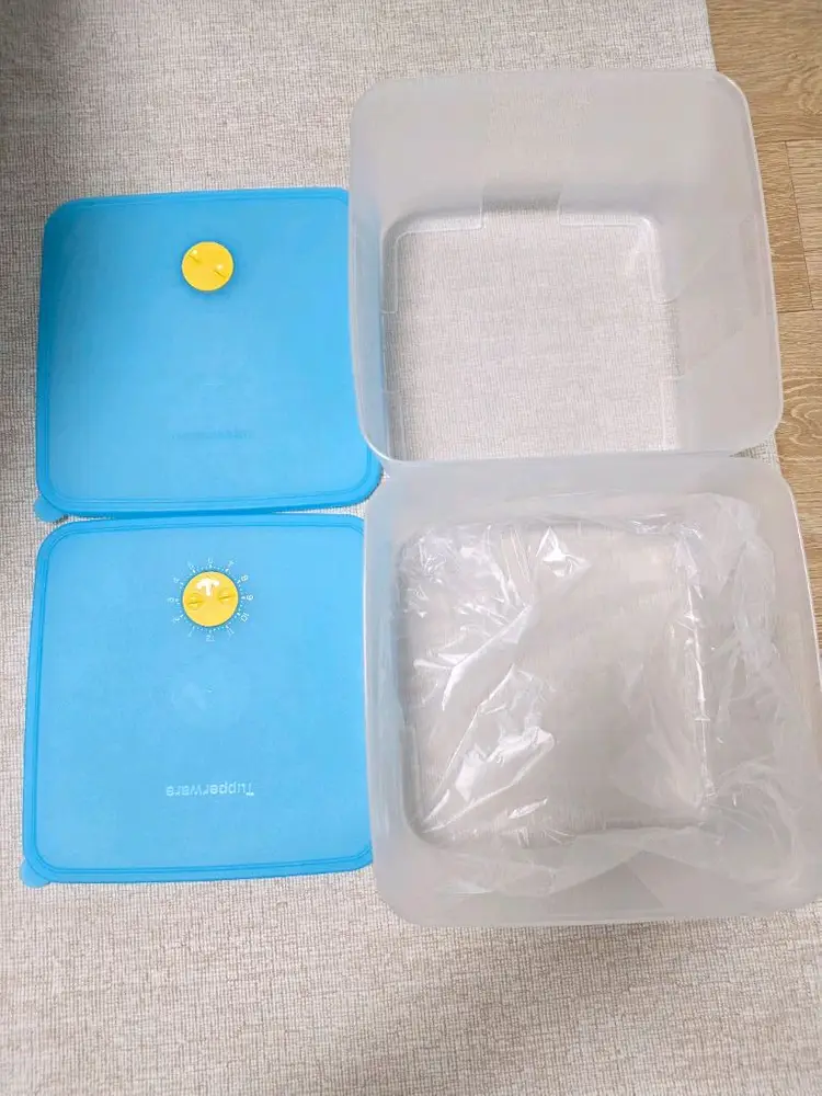 타파웨어 펭귄 정사각 냉동용기 3.8L 이미지