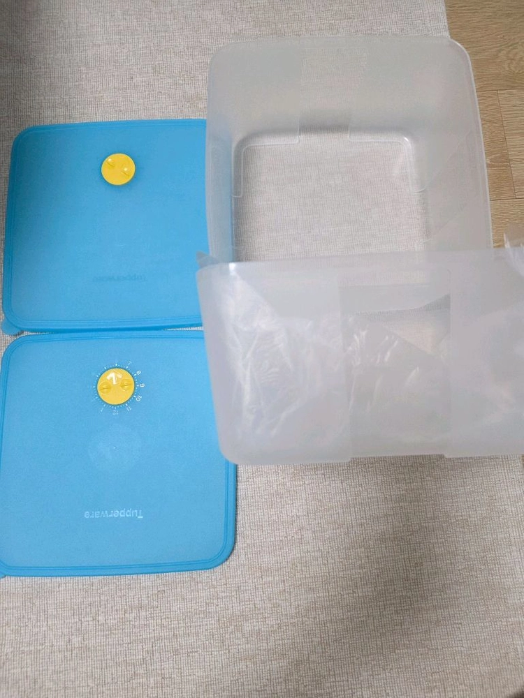 타파웨어 펭귄 정사각 냉동용기 3.8L 이미지